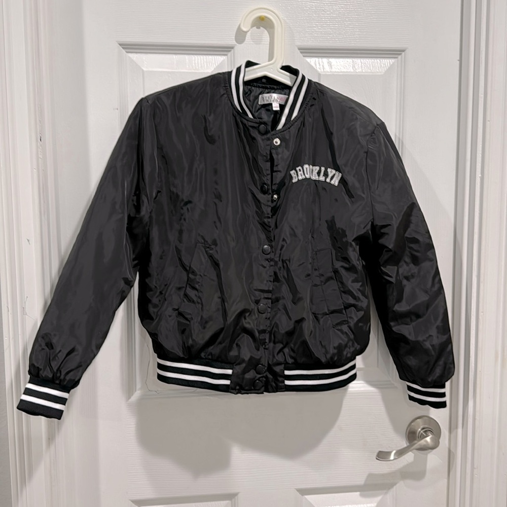 Stella Tweed Brooklyn Bomber Jacket